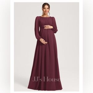 Maternity Formal Conservative Dress